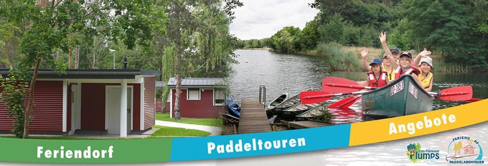Feriendorf Am Flaemingbad Косвиг Экстерьер фото